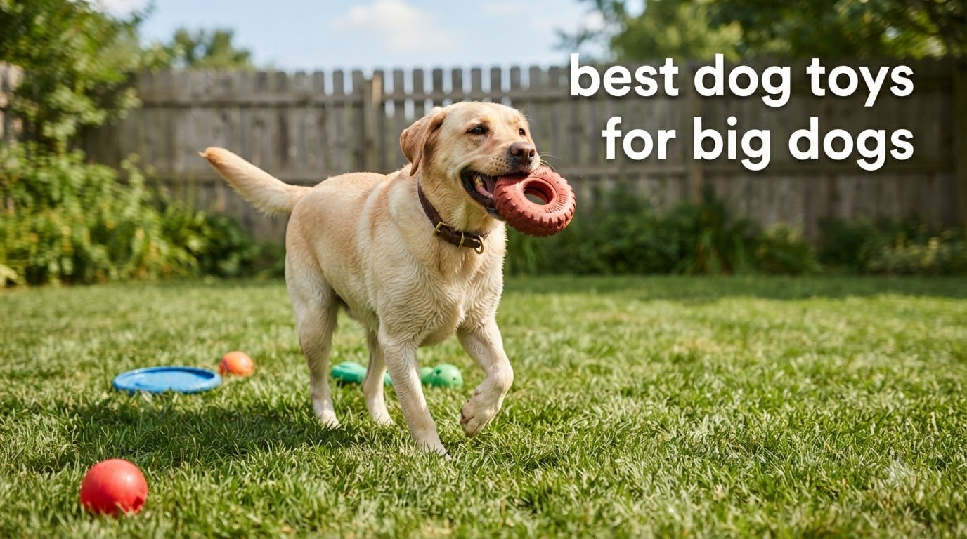 best dog toys for big dogs