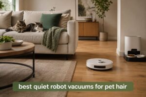 best quiet robot vacuums for pet hair