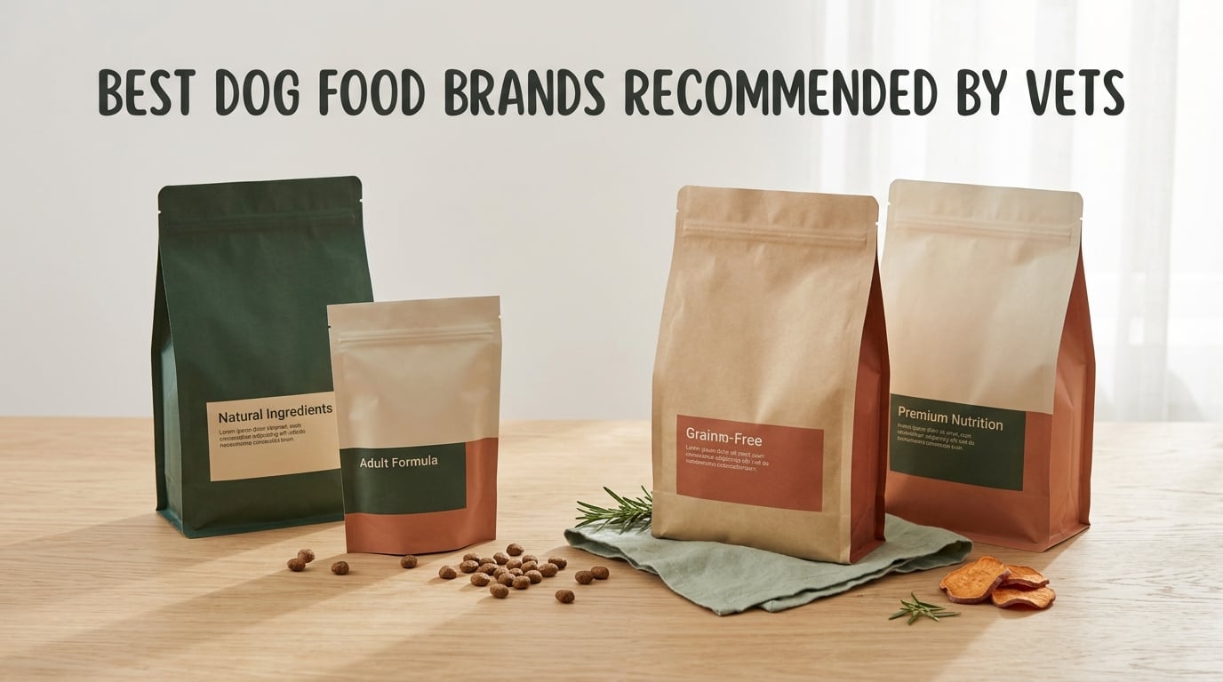 best dog food brands recommended by vets