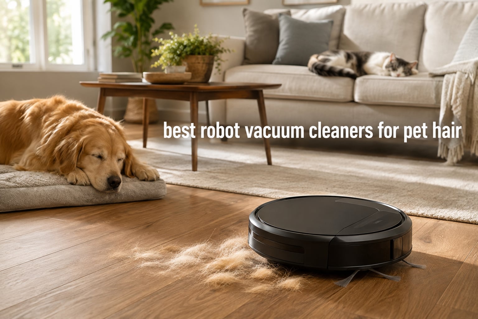 best robot vacuum cleaners for pet hair