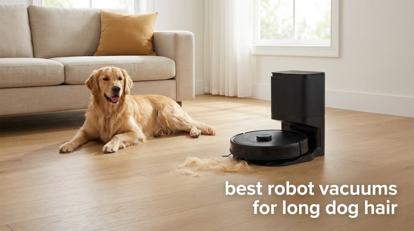 best robot vacuums for long dog hair