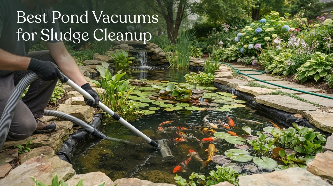 Best Pond Vacuums for Sludge Cleanup