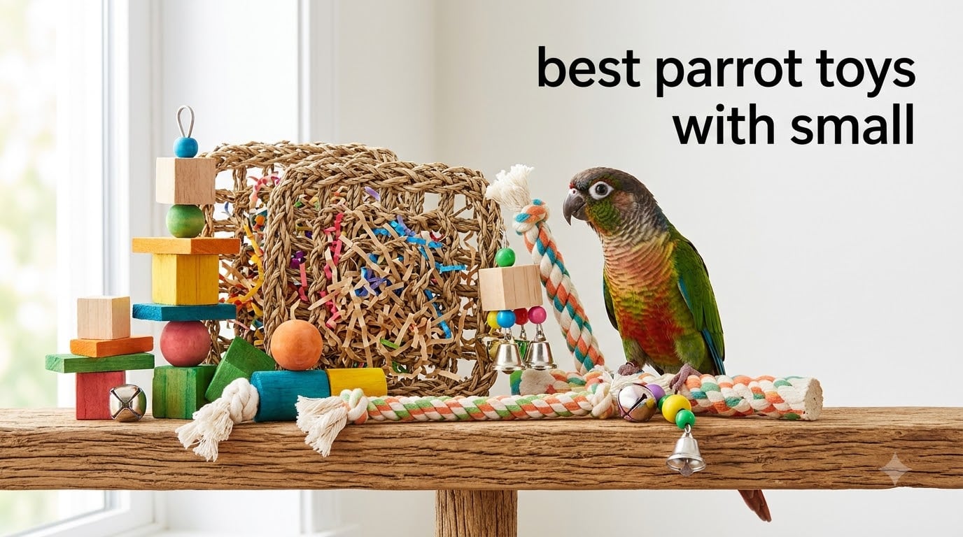 best parrot toys with small