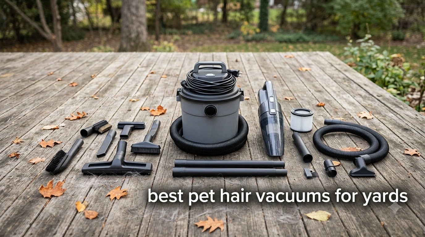 best pet hair vacuums for yards