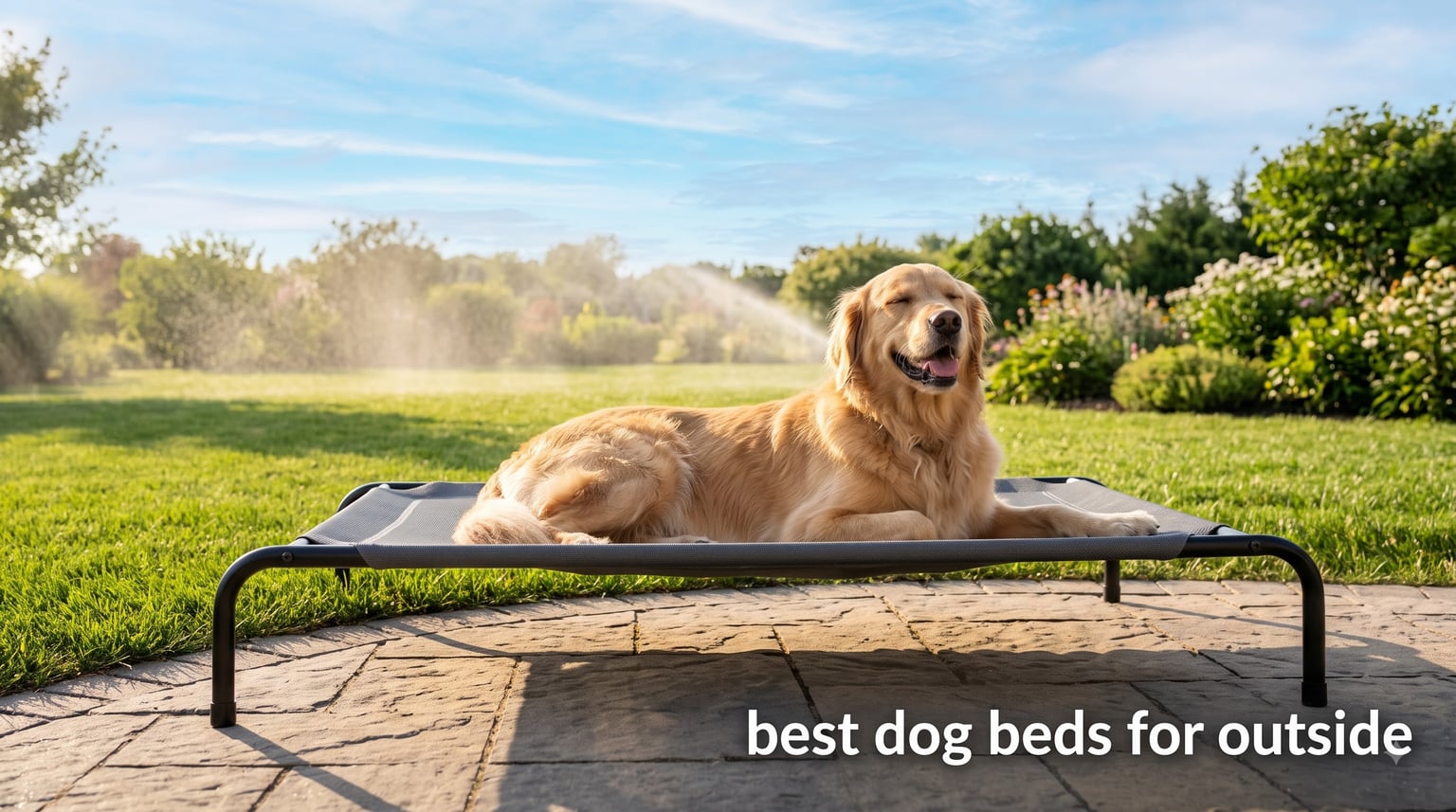 best dog beds for outside