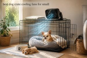 best dog crate cooling fans for small