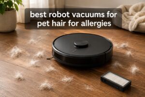 best robot vacuums for pet hair for allergies