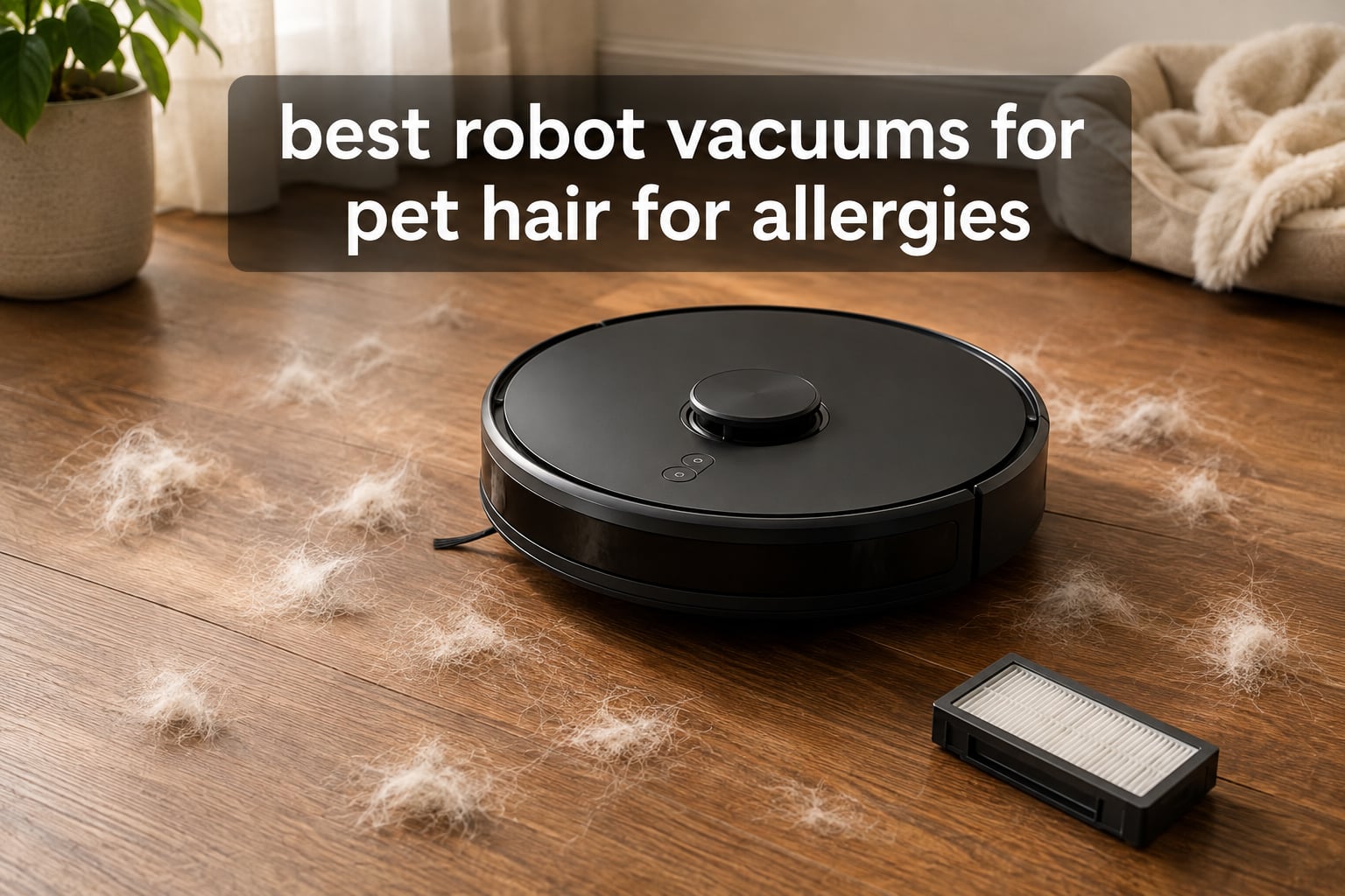 best robot vacuums for pet hair for allergies