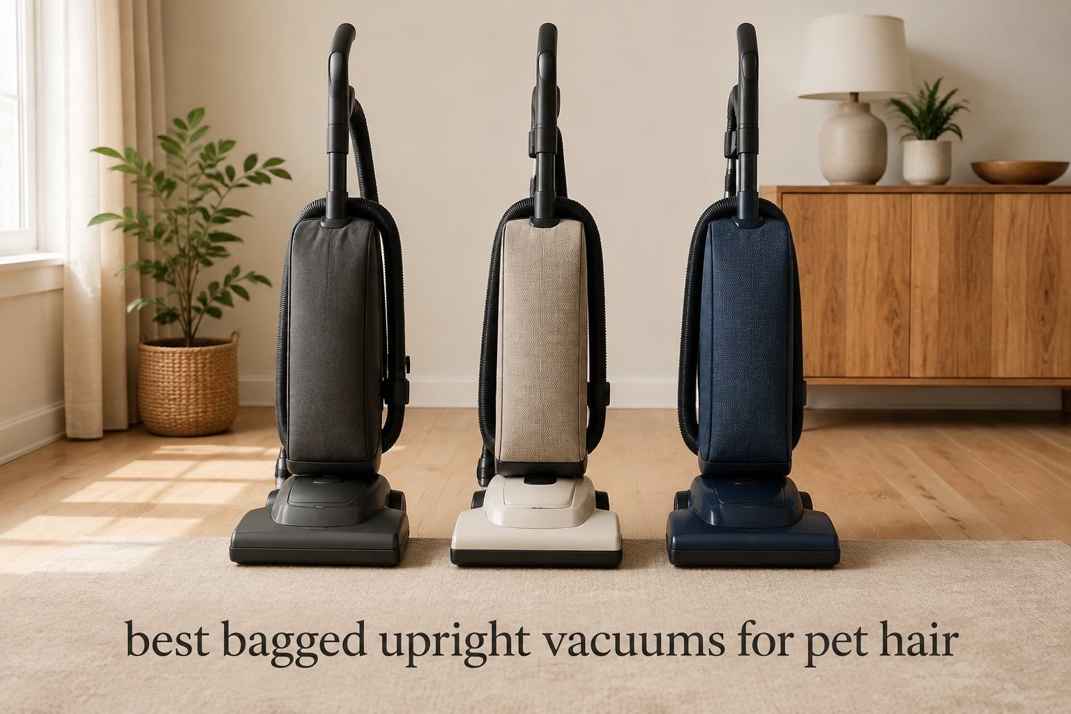 best bagged upright vacuums for pet hair