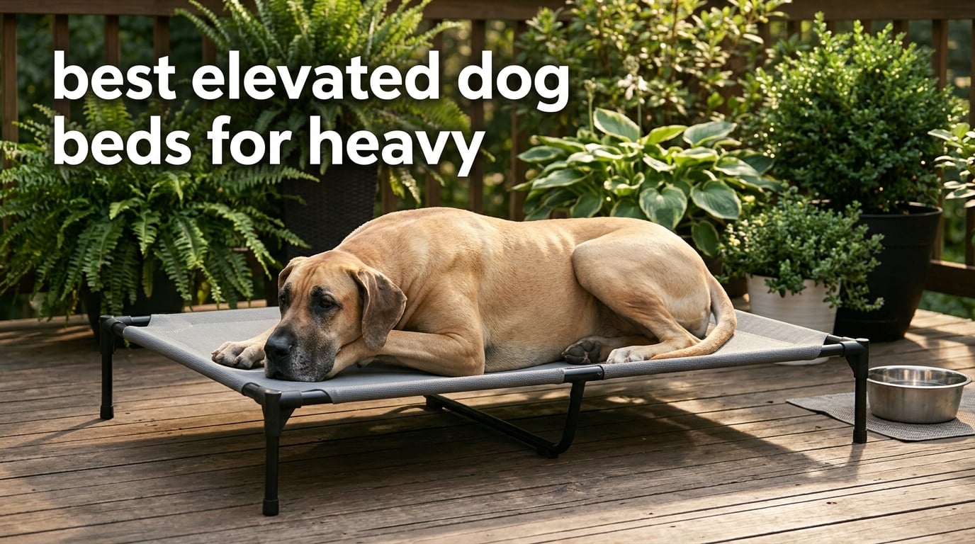 best elevated dog beds for heavy