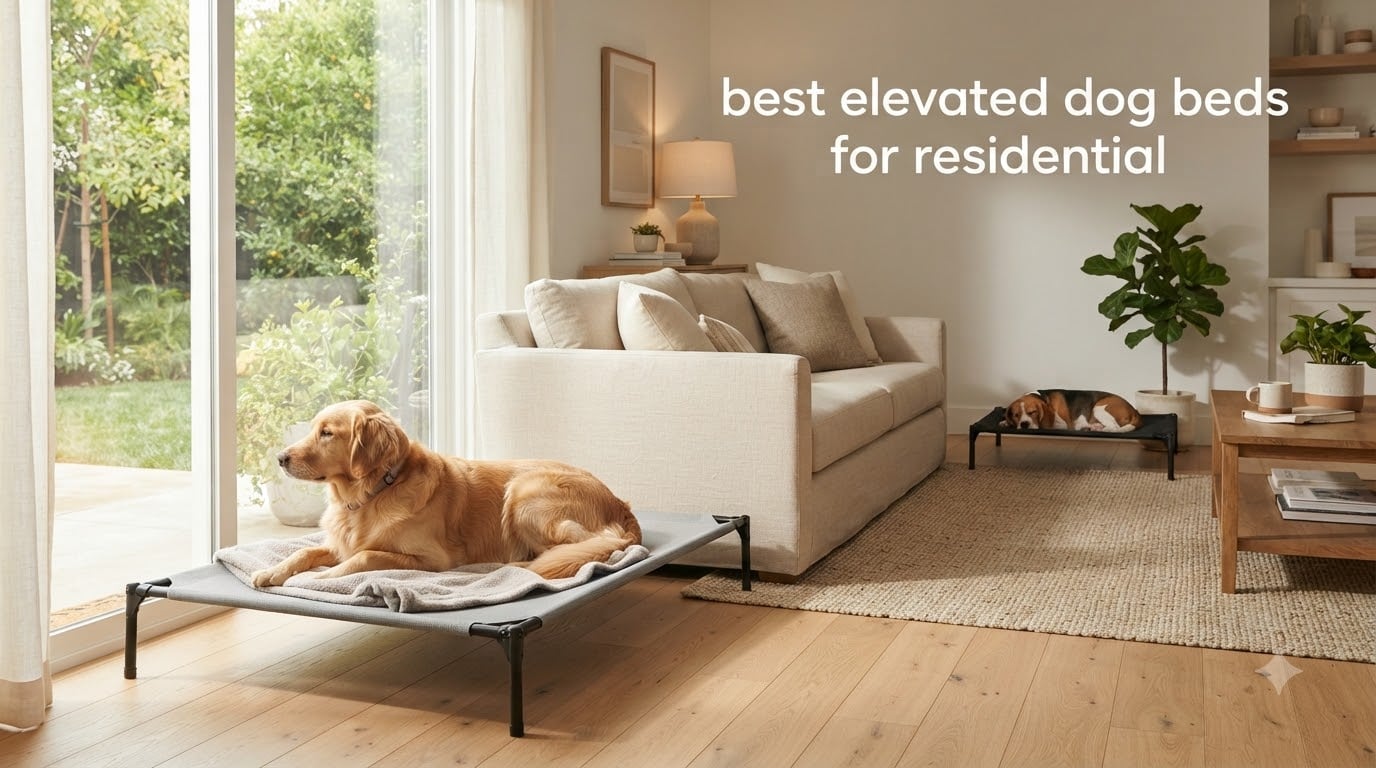 best elevated dog beds for residential
