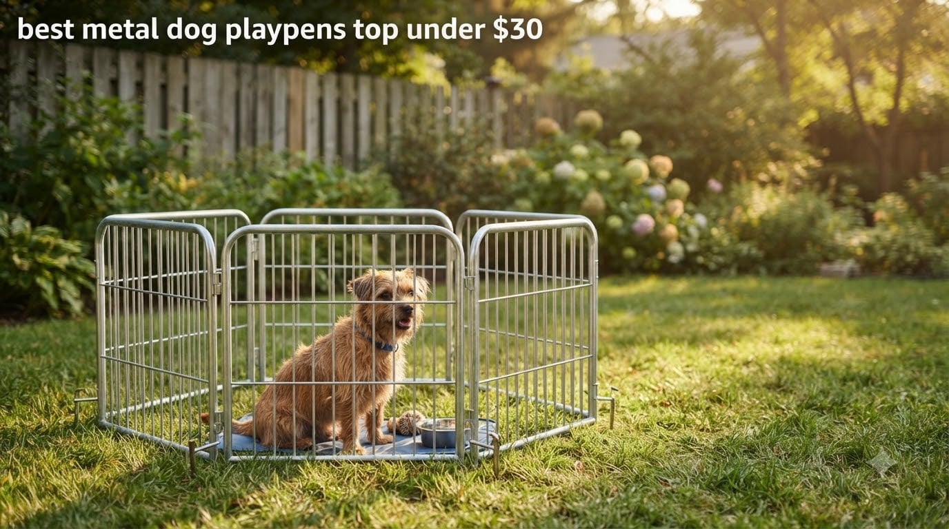best metal dog playpens top under $30