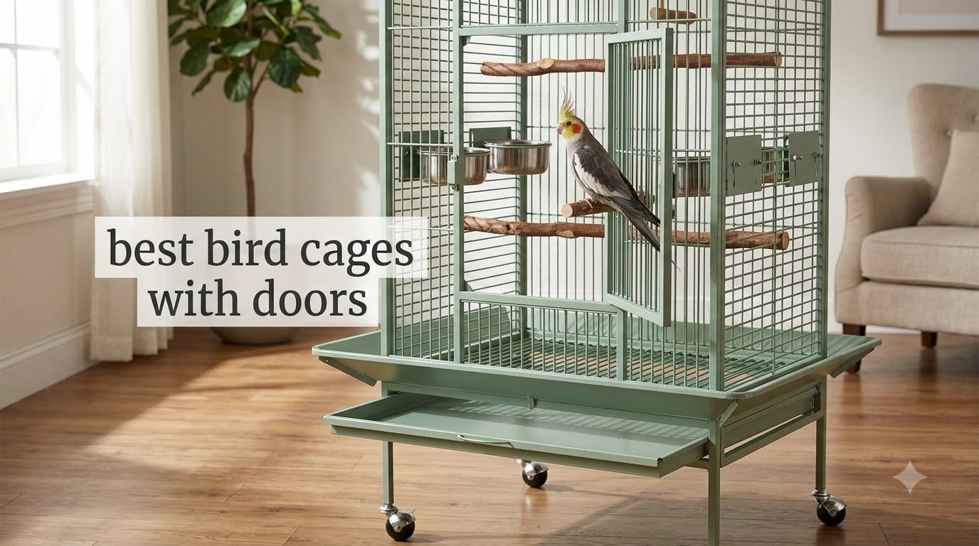 best bird cages with doors