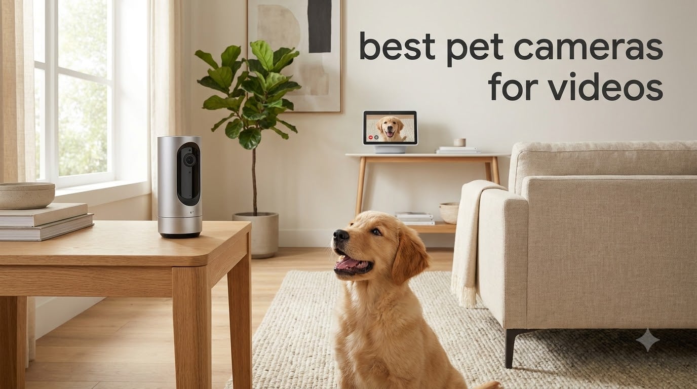 best pet cameras for videos