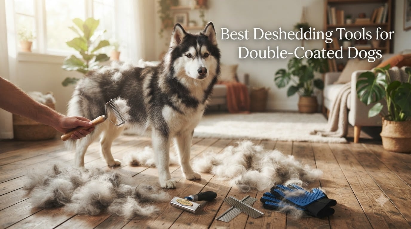 Best Deshedding Tools for Double-Coated Dogs