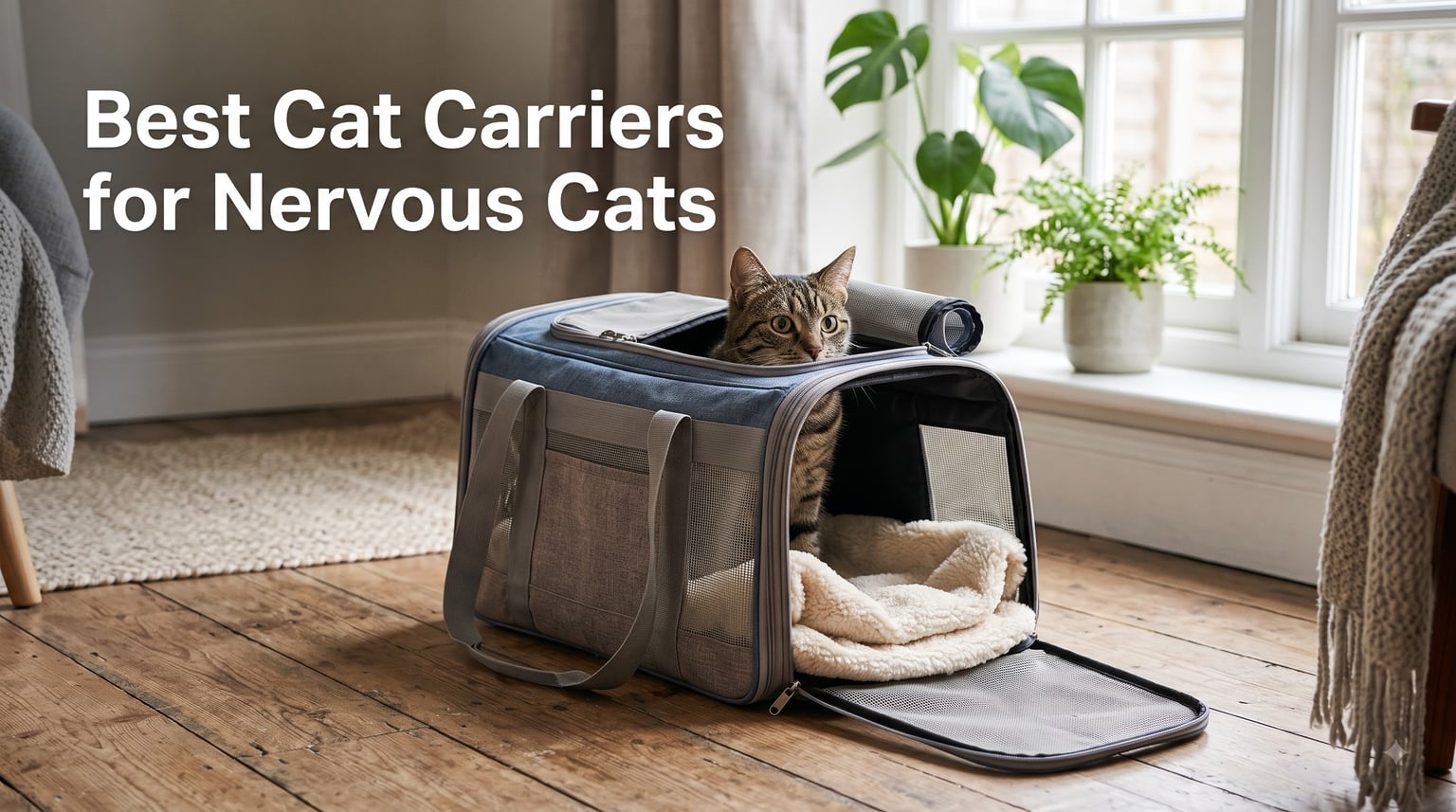 Best Cat Carriers for Nervous Cats