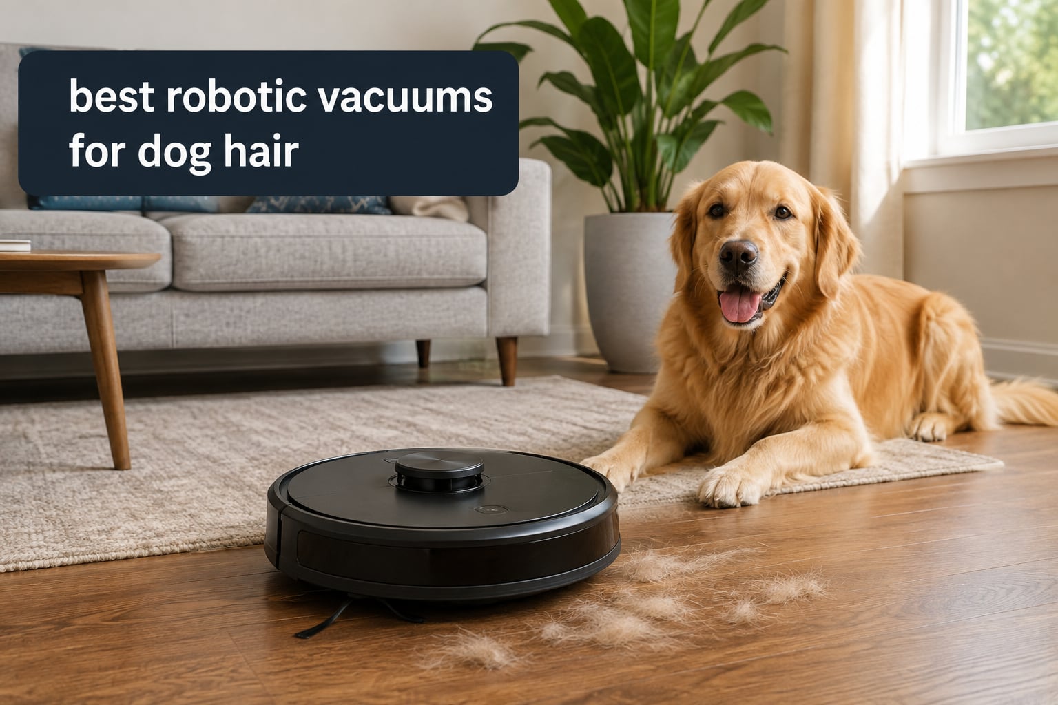best robotic vacuums for dog hair