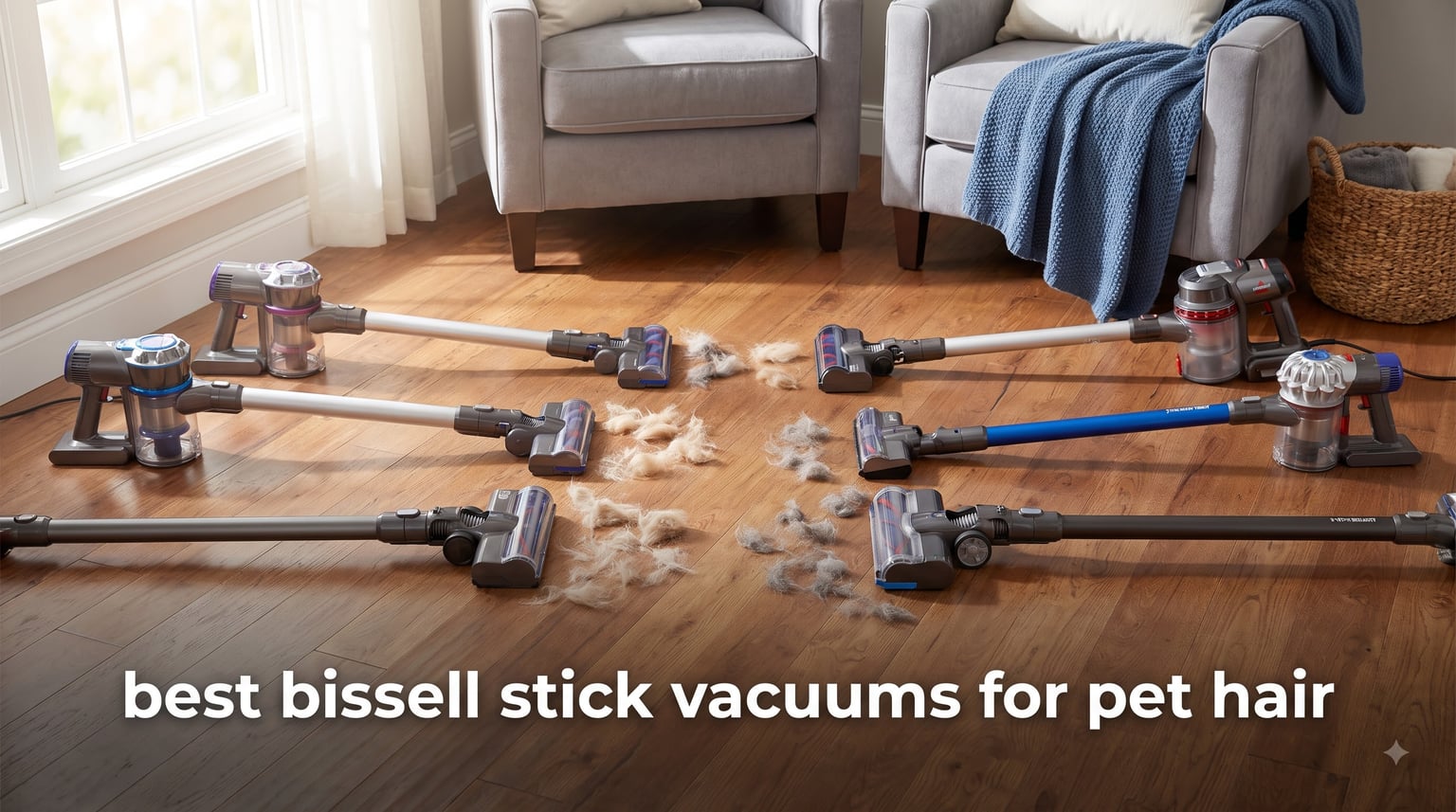 best bissell stick vacuums for pet hair