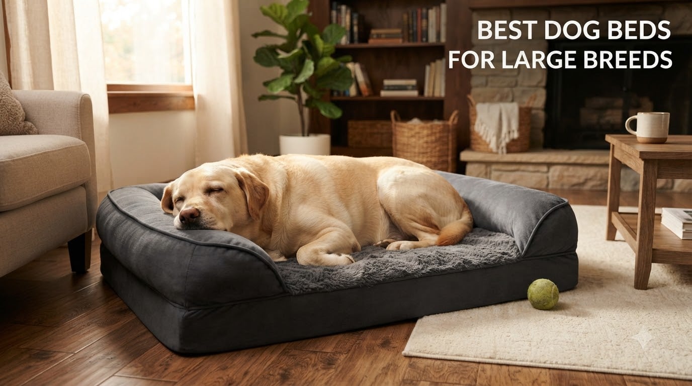 best dog beds for large breeds