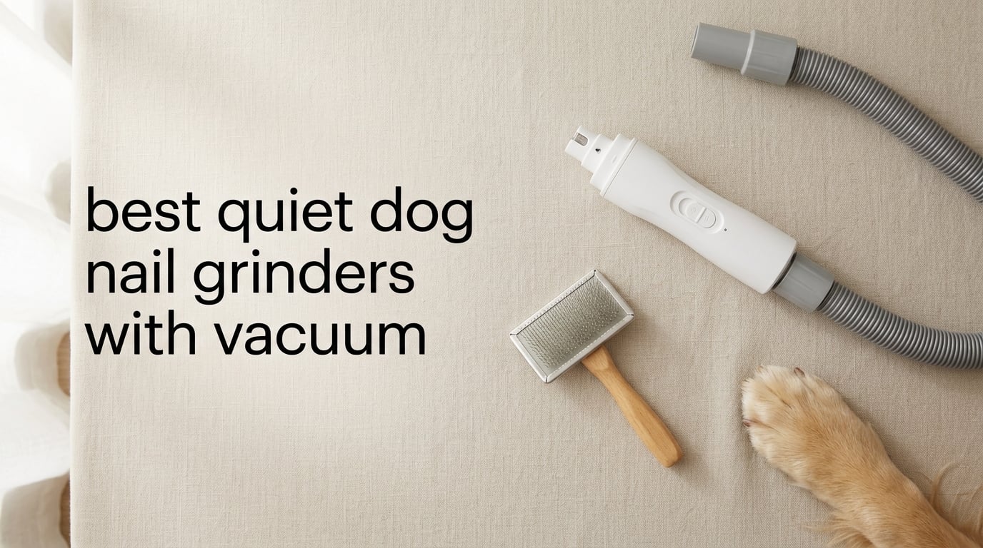 best quiet dog nail grinders with vacuum