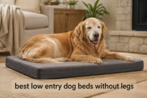 best low entry dog beds without legs