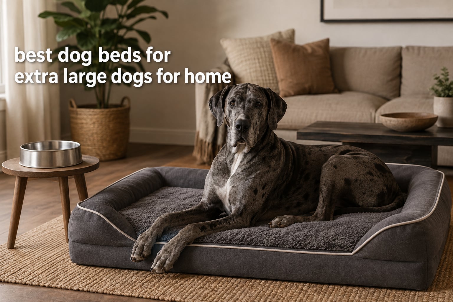 best dog beds for extra large dogs for home