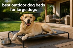 best outdoor dog beds for large dogs