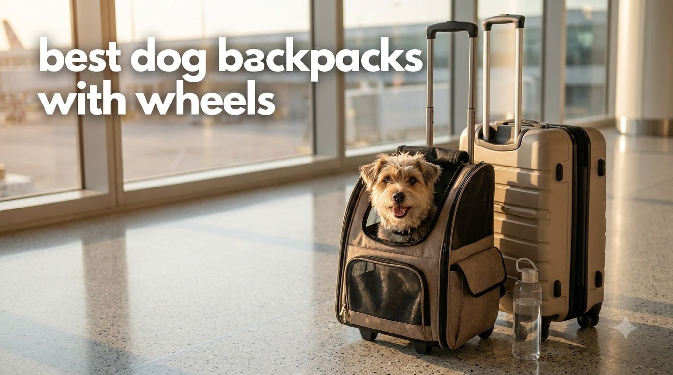 best dog backpacks with wheels