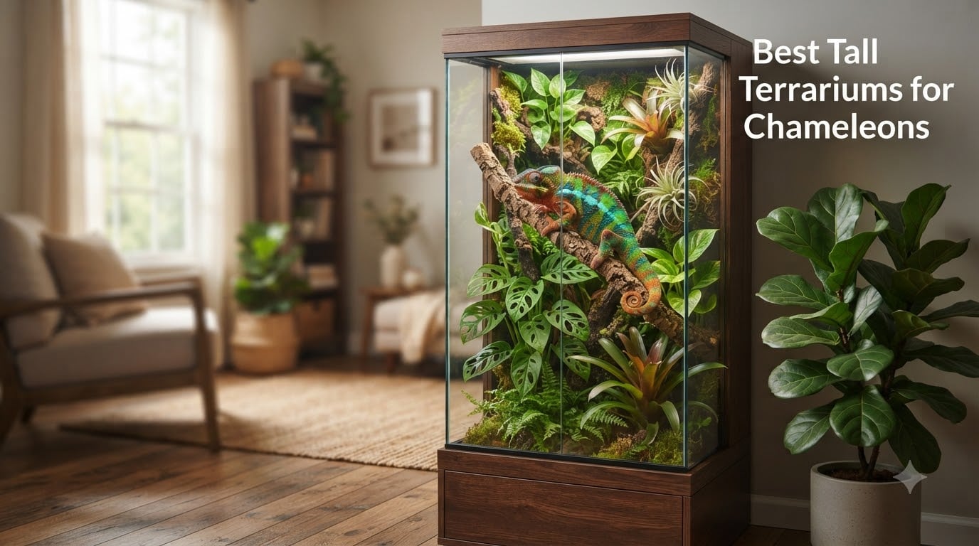 Best Tall Terrariums for Chameleons