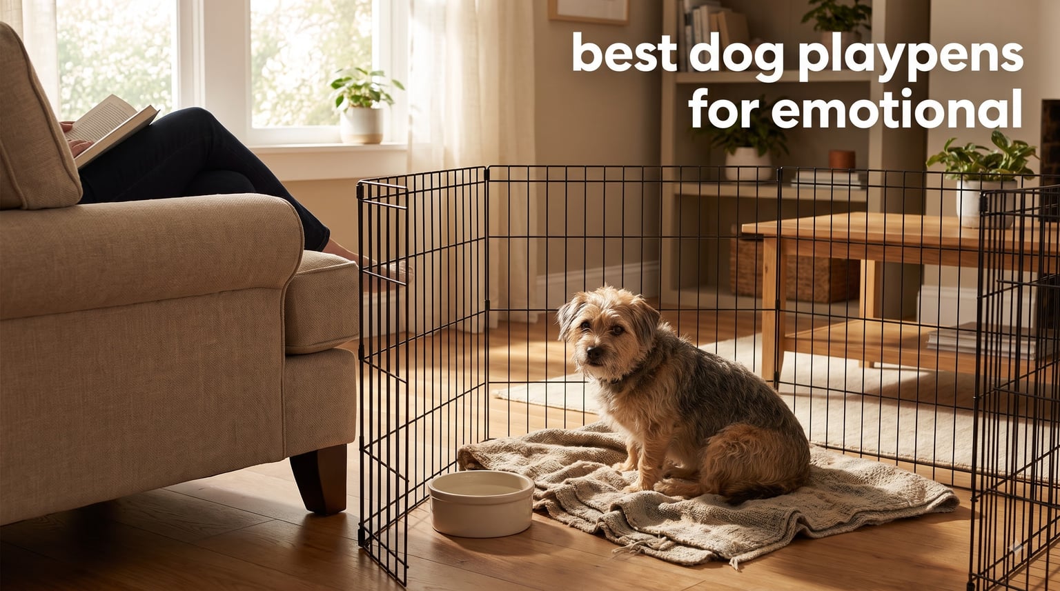best dog playpens for emotional