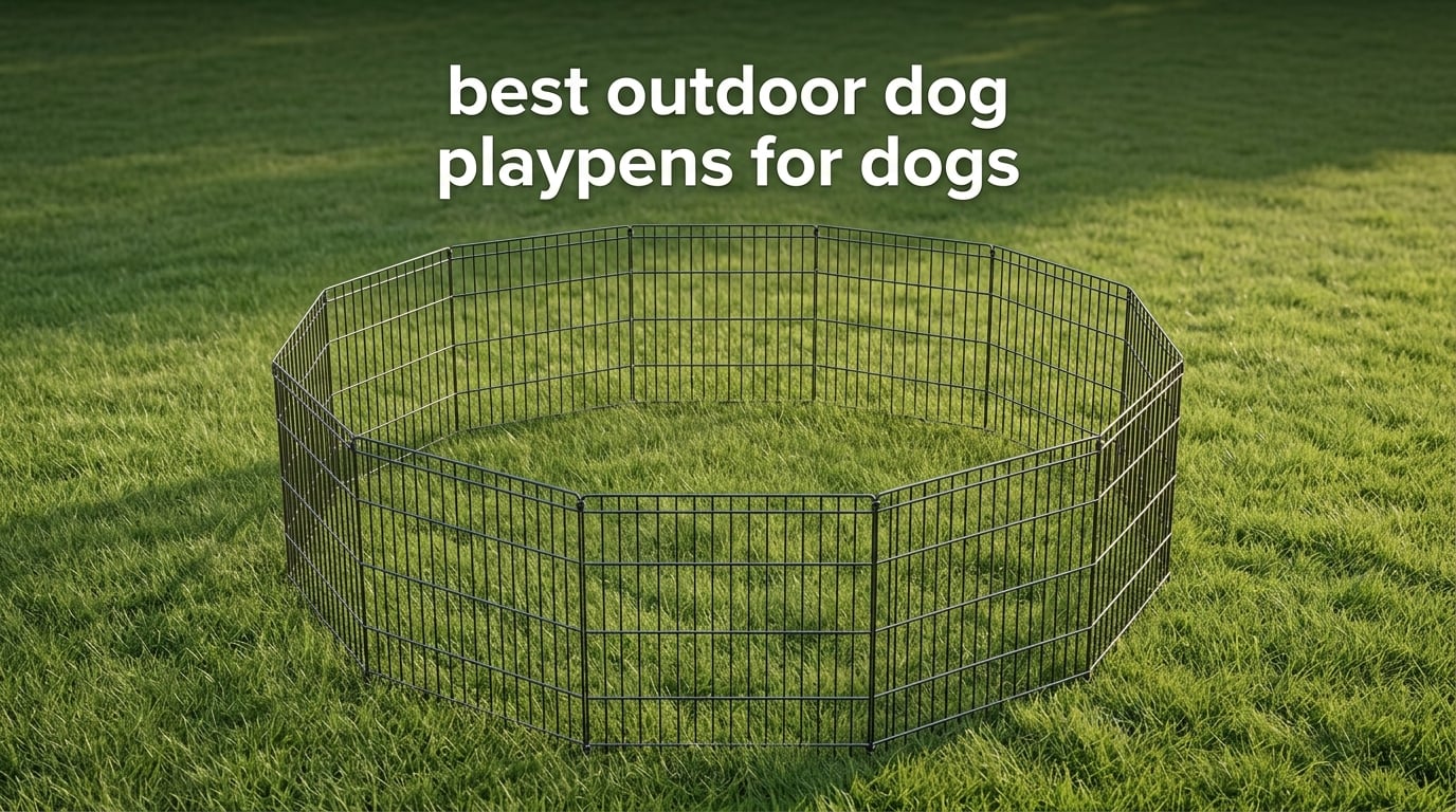 best outdoor dog playpens for dogs