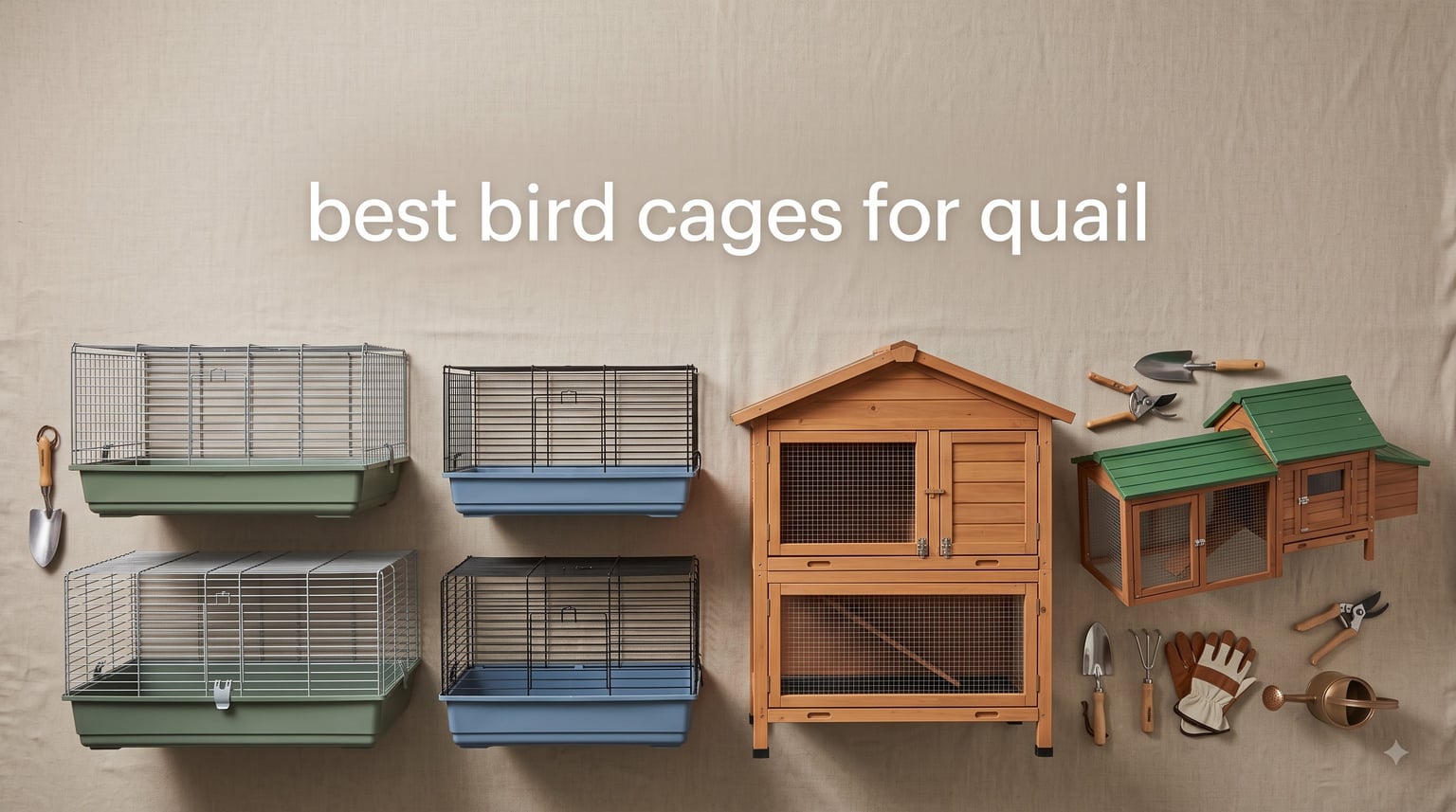 best bird cages for quail