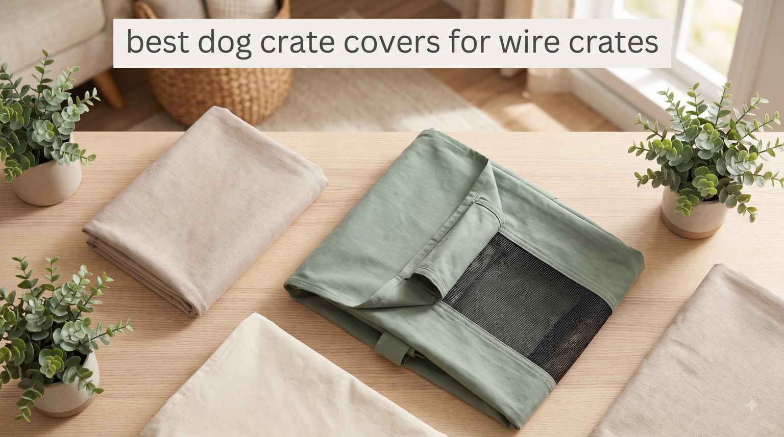 best dog crate covers for wire crates