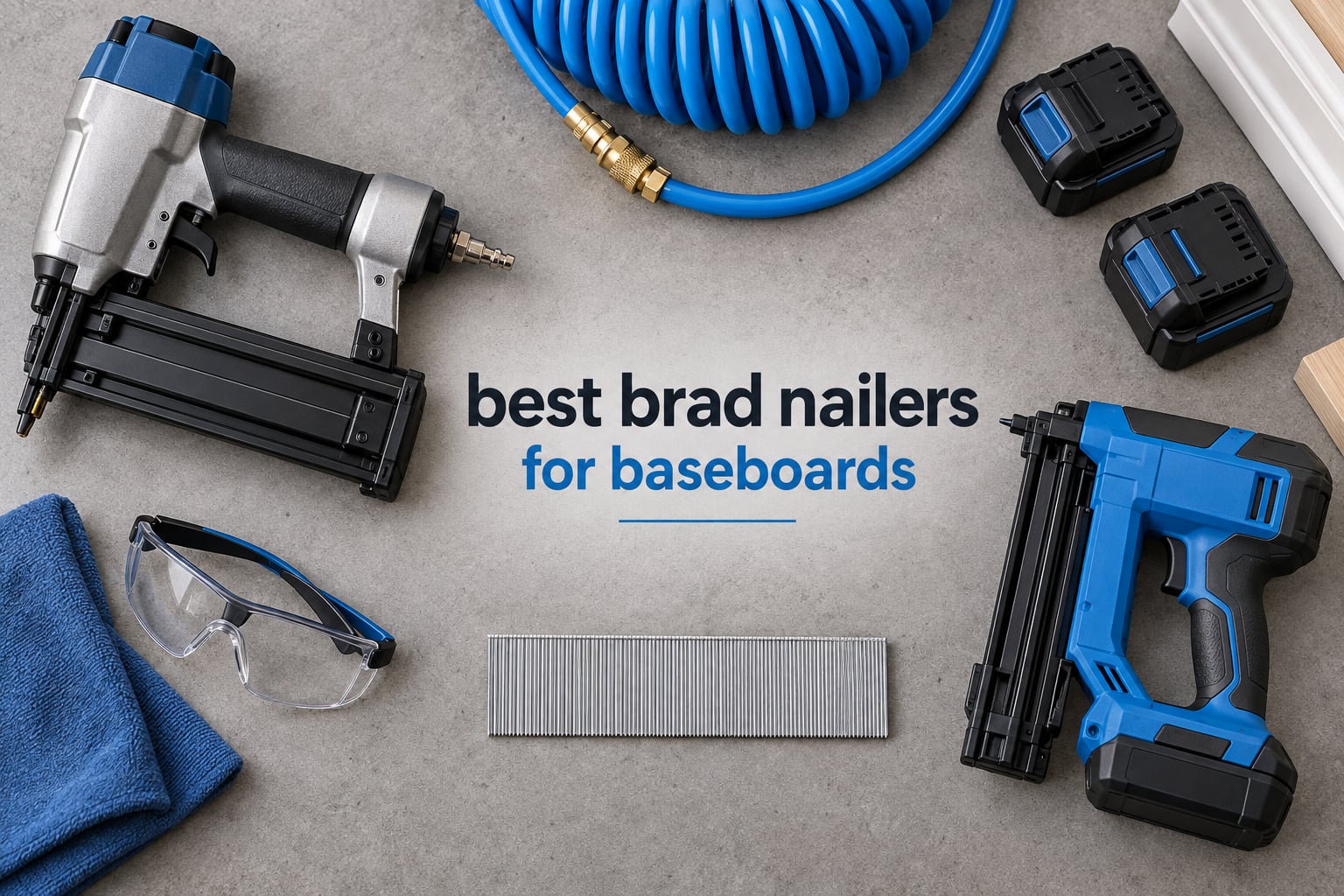 best brad nailers for baseboards