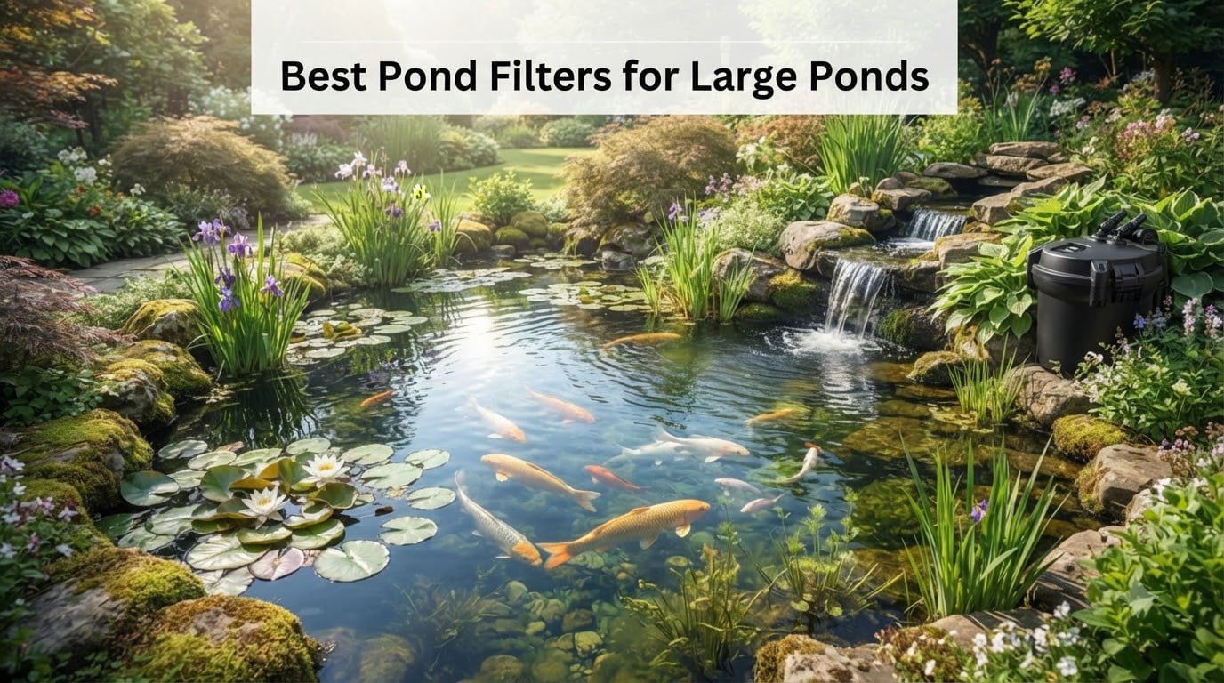 Best Pond Filters for Large Ponds