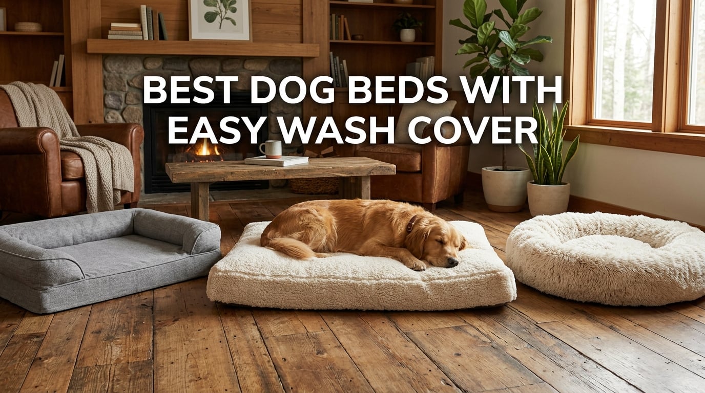 best dog beds with easy wash cover