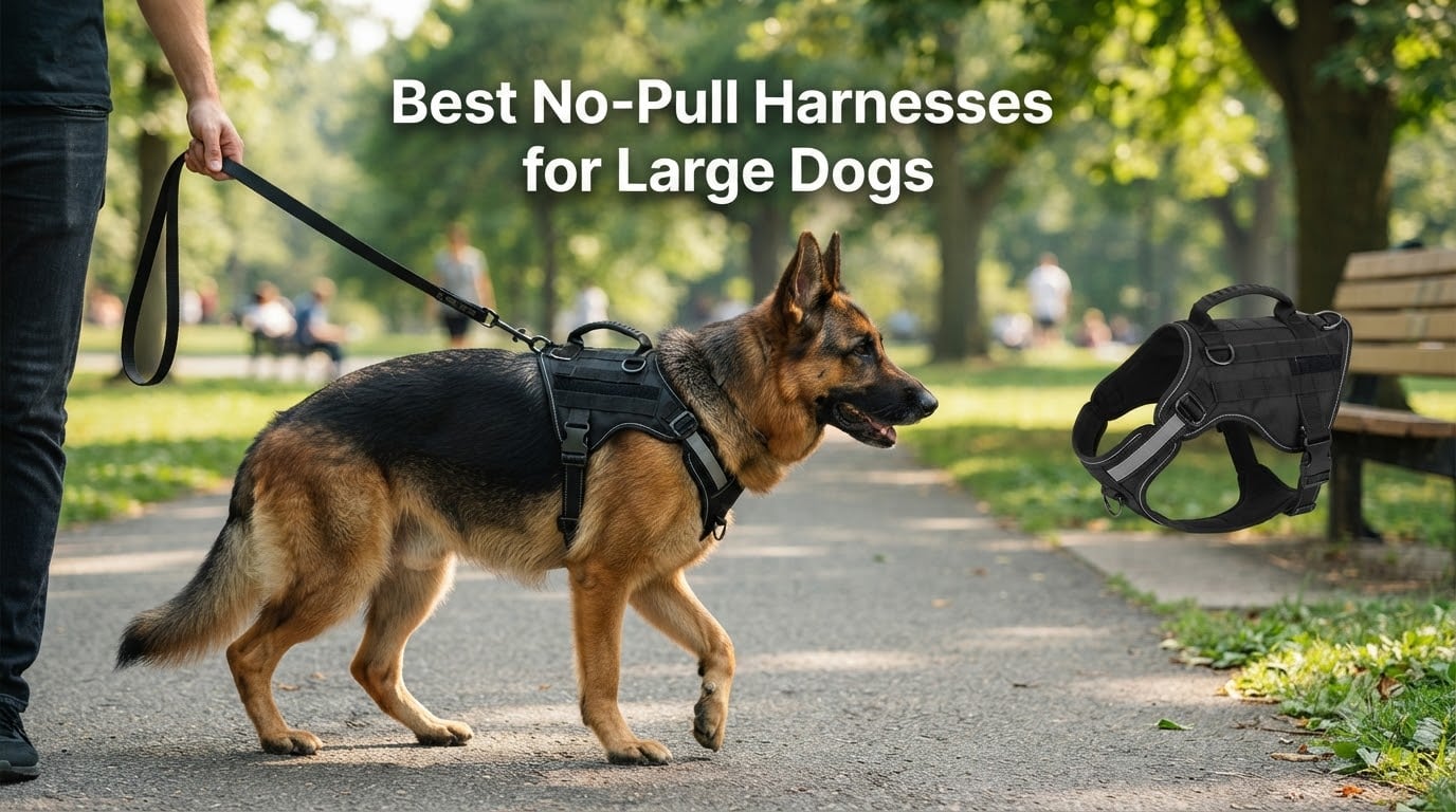 Best No-Pull Harnesses for Large Dogs