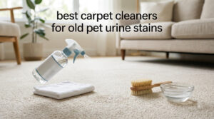 best carpet cleaners for old pet urine stains