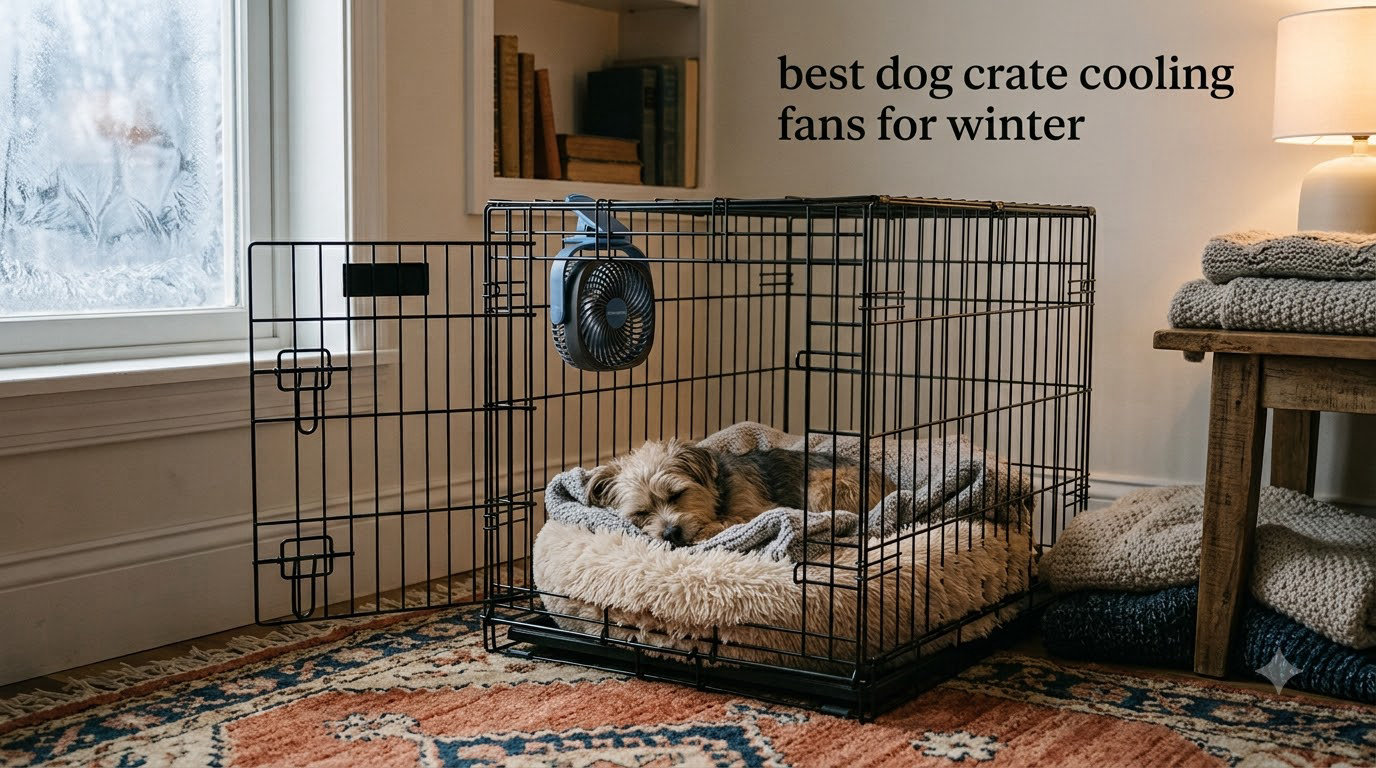 best dog crate cooling fans for winter