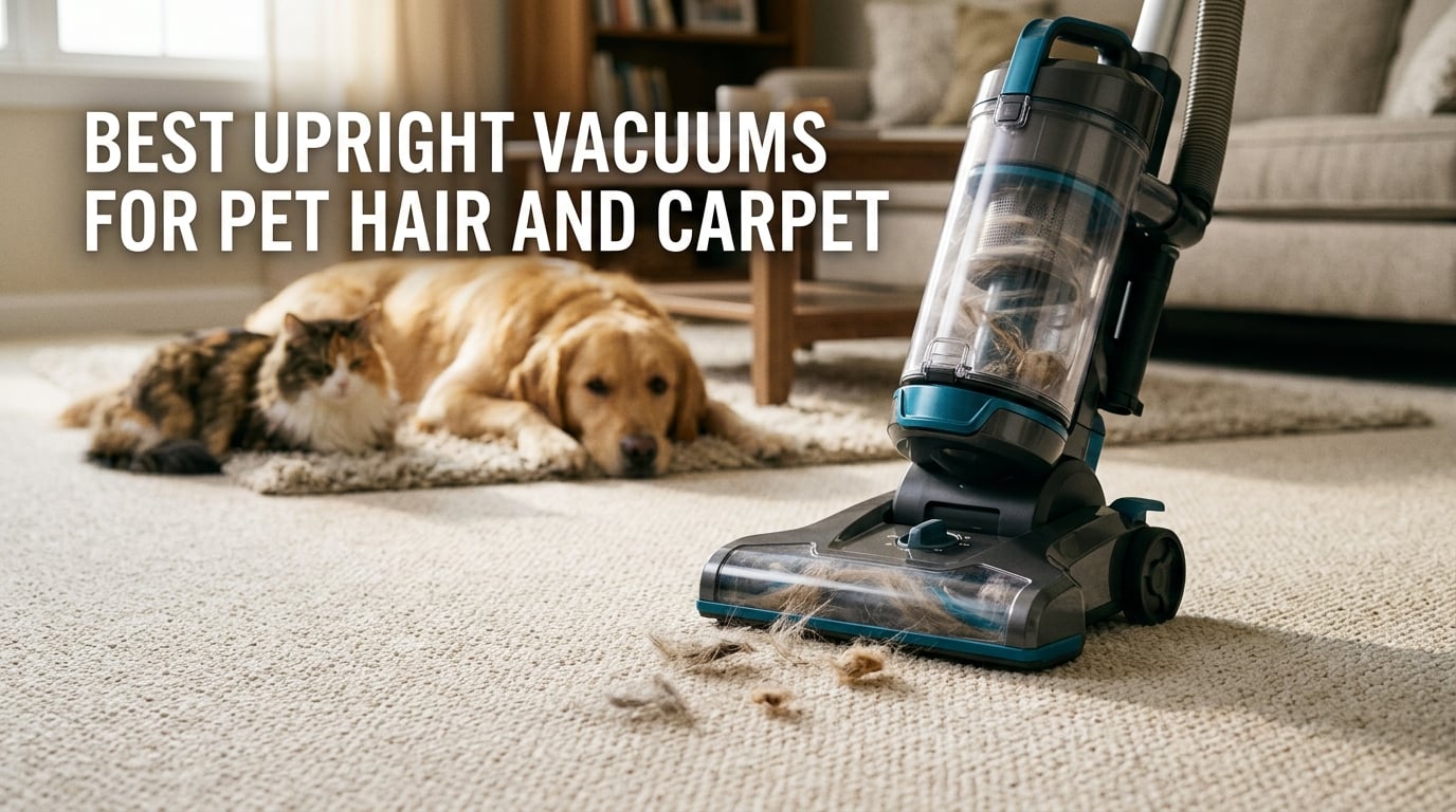 best upright vacuums for pet hair and carpet