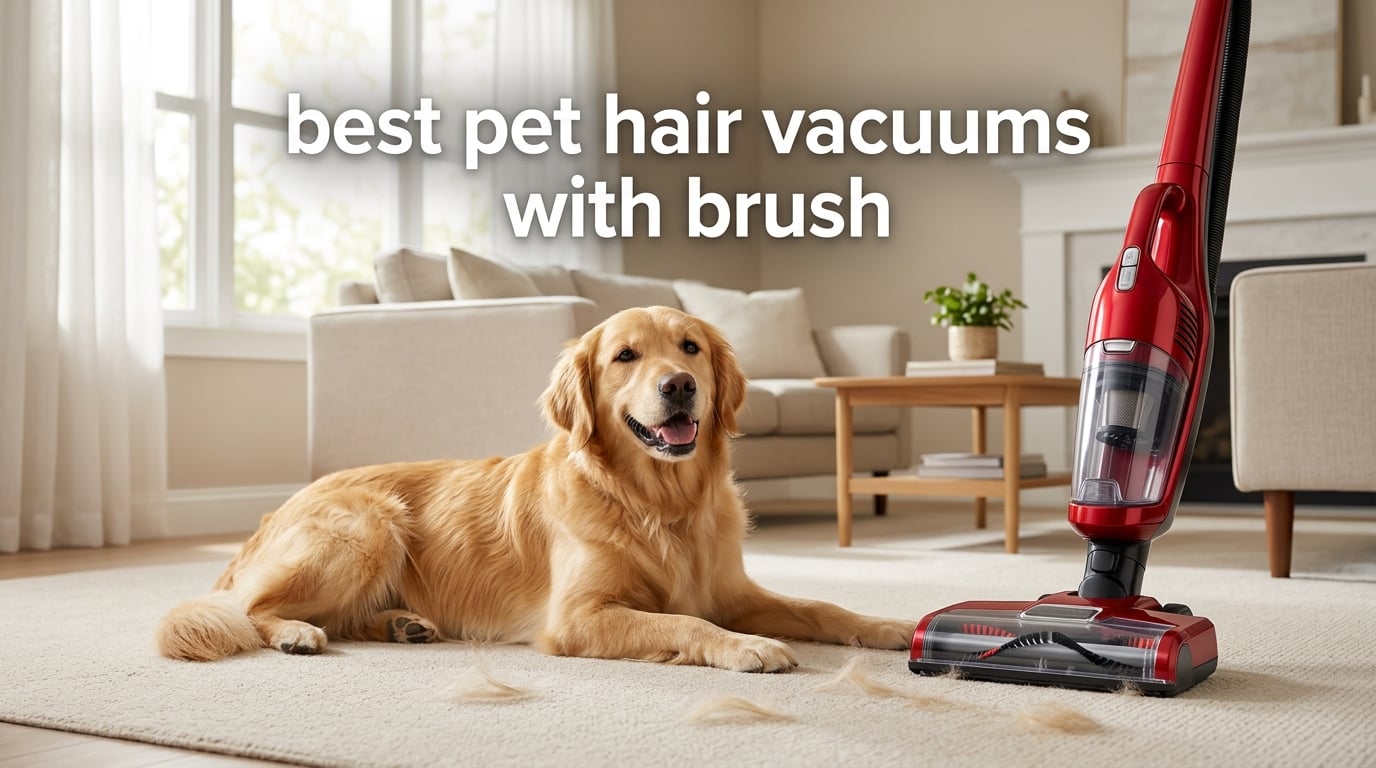 best pet hair vacuums with brush