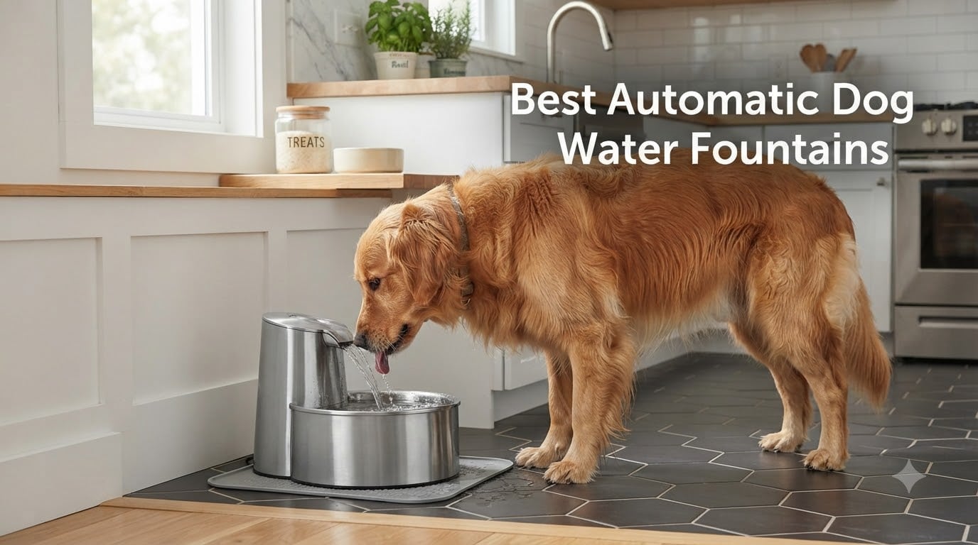 Best Automatic Dog Water Fountains