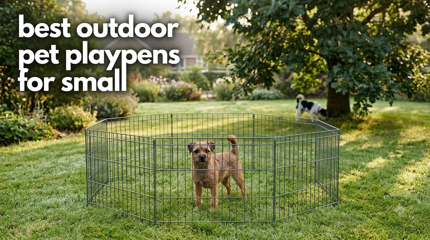 best outdoor pet playpens for small