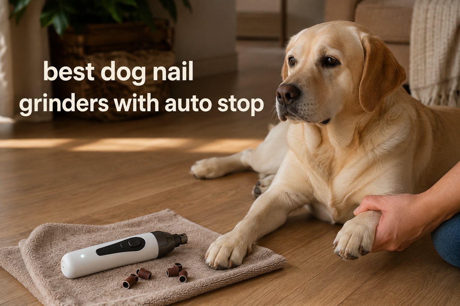 best dog nail grinders with auto stop