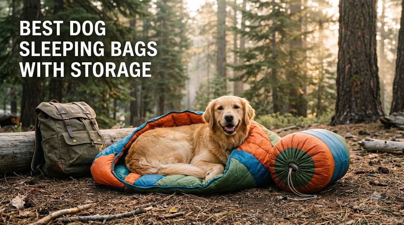best dog sleeping bags with storage
