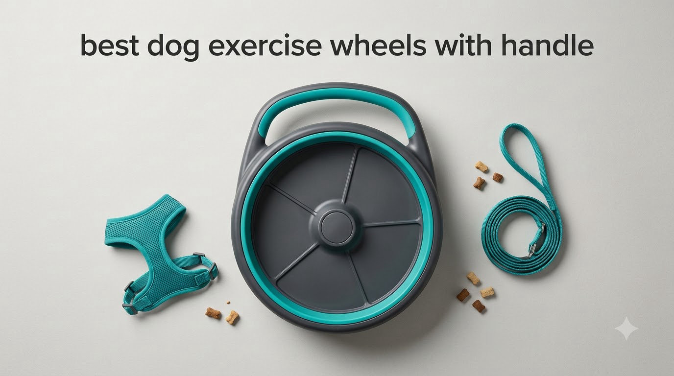 best dog exercise wheels with handle