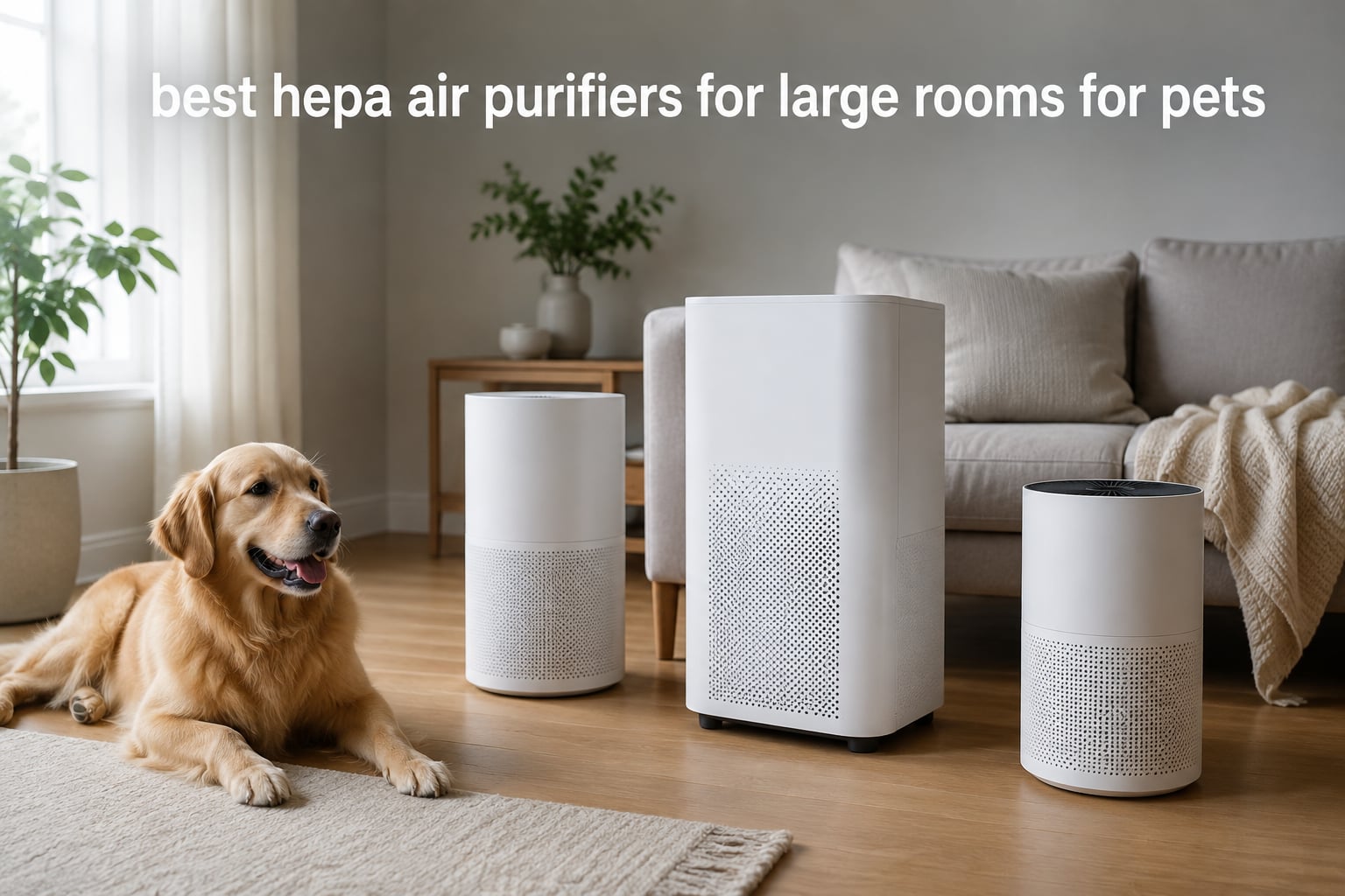 best hepa air purifiers for large rooms for pets