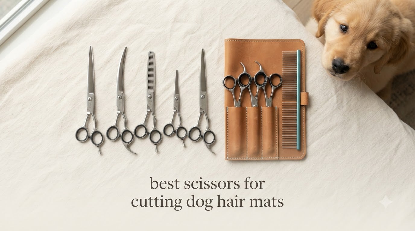 best scissors for cutting dog hair mats