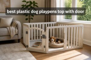 best plastic dog playpens top with door