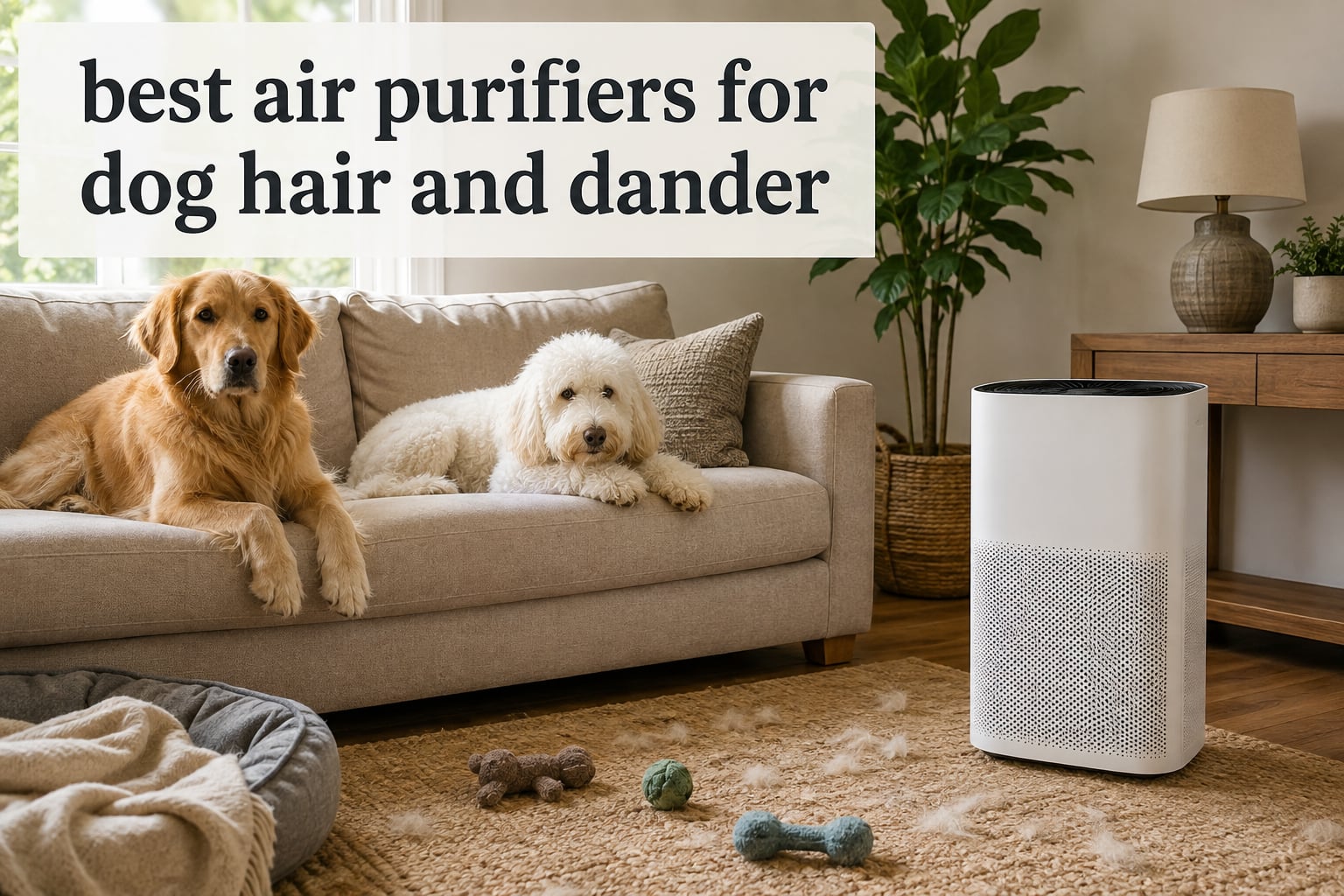 best air purifiers for dog hair and dander